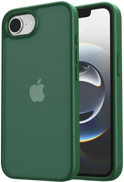 Apple iPhone 17e / 16e Hoesje Back Cover Matte Groen