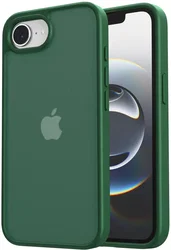 Apple iPhone 17e / 16e Hoesje Back Cover Matte Groen afbeelding