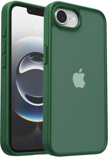 Apple iPhone 17e / 16e Hoesje Back Cover Matte Groen afbeelding 4