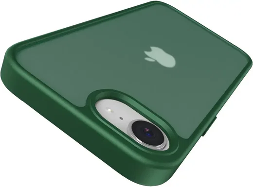Apple iPhone 17e / 16e Hoesje Back Cover Matte Groen afbeelding 5