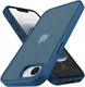Apple iPhone 17e / 16e Hoesje Back Cover Matte Blauw afbeelding 2