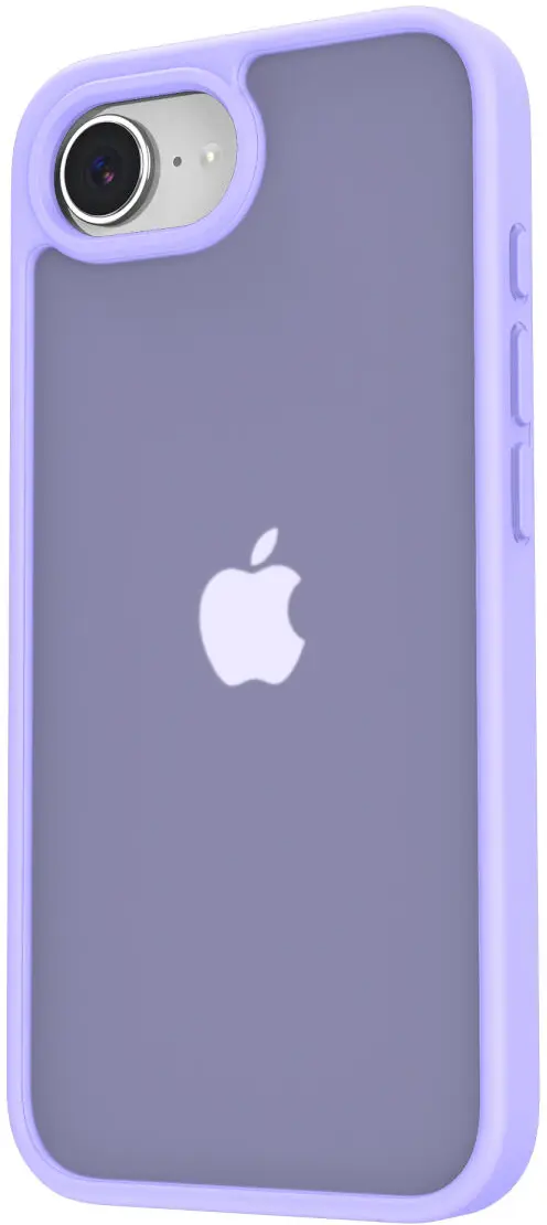 Apple iPhone 17e / 16e Hoesje Back Cover Matte Paars afbeelding 9