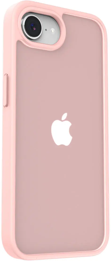 Apple iPhone 17e / 16e Hoesje Back Cover Matte Roze afbeelding 5