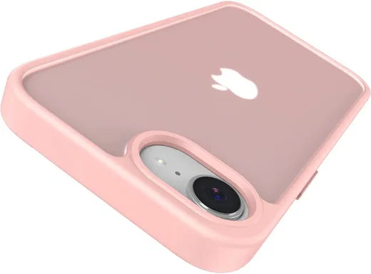 Apple iPhone 17e / 16e Hoesje Back Cover Matte Roze afbeelding 6