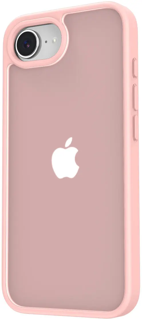 Apple iPhone 17e / 16e Hoesje Back Cover Matte Roze afbeelding 9