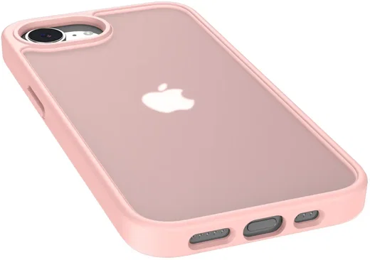 Apple iPhone 17e / 16e Hoesje Back Cover Matte Roze afbeelding 11