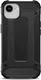 Apple iPhone 17e / 16e Hoesje Shock Proof Hybride Back Cover Zwart afbeelding 5