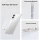 Samsung Galaxy S25 Edge Hoesje Dun TPU Back Cover Transparant afbeelding 2