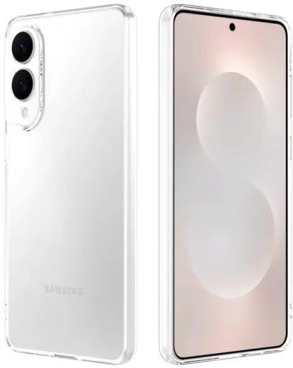 Samsung Galaxy S25 Edge Hoesje Dun TPU Back Cover Transparant afbeelding 5