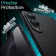 Samsung Galaxy S25 Edge Hoesje Dun TPU Back Cover Matte Zwart afbeelding 5