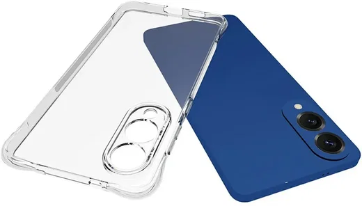 Samsung Galaxy S25 Edge Hoesje Schokbestendig en Dun TPU Back Cover Transparant afbeelding 5