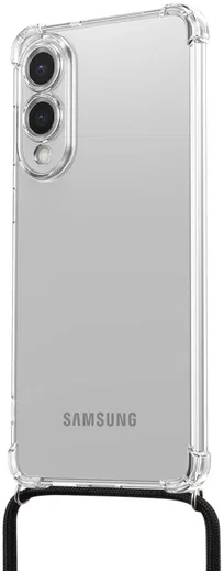 Samsung Galaxy S25 Edge Hoesje met Koord Schokbestendig TPU Transparant afbeelding 10