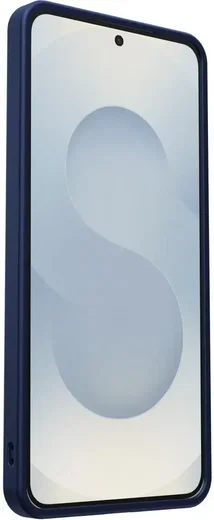Samsung Galaxy S25 Edge Hoesje met MagSafe Back Cover Matte Blauw afbeelding 14