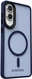Samsung Galaxy S25 Edge Hoesje met MagSafe Back Cover Matte Blauw afbeelding 13