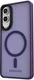 Samsung Galaxy S25 Edge Hoesje met MagSafe Back Cover Matte Paars afbeelding 11