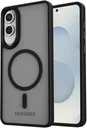 Samsung Galaxy S25 Edge Hoesje met MagSafe Back Cover Matte Zwart