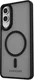 Samsung Galaxy S25 Edge Hoesje met MagSafe Back Cover Matte Zwart afbeelding 12