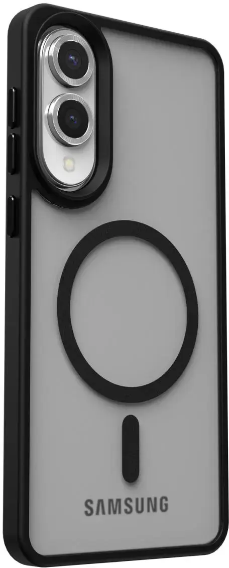 Samsung Galaxy S25 Edge Hoesje met MagSafe Back Cover Matte Zwart afbeelding 13