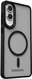Samsung Galaxy S25 Edge Hoesje met MagSafe Back Cover Matte Zwart afbeelding 13