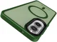 Samsung Galaxy S25 Edge Hoesje met MagSafe Back Cover Matte Groen afbeelding 7