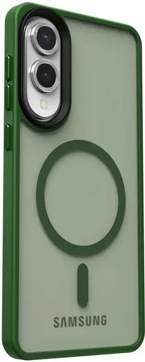 Samsung Galaxy S25 Edge Hoesje met MagSafe Back Cover Matte Groen afbeelding 13