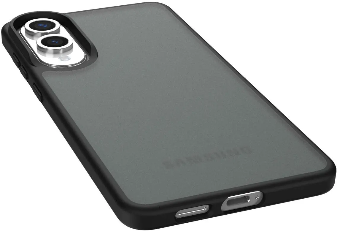 Samsung Galaxy S25 Edge Hoesje Back Cover Matte Zwart afbeelding 4
