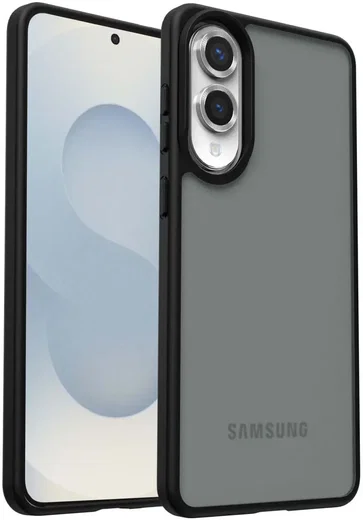 Samsung Galaxy S25 Edge Hoesje Back Cover Matte Zwart afbeelding 9