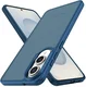 Samsung Galaxy S25 Edge Hoesje Back Cover Matte Blauw afbeelding 2