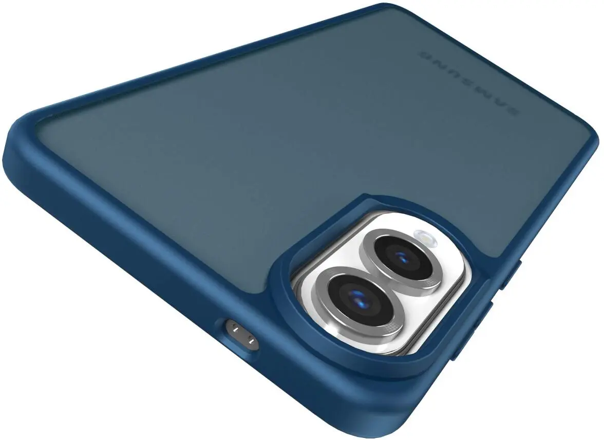 Samsung Galaxy S25 Edge Hoesje Back Cover Matte Blauw afbeelding 4
