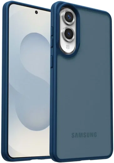 Samsung Galaxy S25 Edge Hoesje Back Cover Matte Blauw afbeelding 9