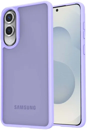 Samsung Galaxy S25 Edge Hoesje Back Cover Matte Paars afbeelding 1
