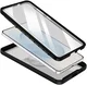 Samsung Galaxy S25 Edge Hoesje Full Protect 360° Cover met MagSafe / Qi2 Zwart afbeelding 2