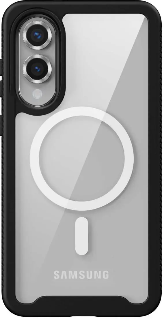 Samsung Galaxy S25 Edge Hoesje Full Protect 360° Cover met MagSafe / Qi2 Zwart afbeelding 3
