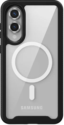 Samsung Galaxy S25 Edge Hoesje Full Protect 360° Cover met MagSafe / Qi2 Zwart afbeelding 3