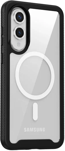 Samsung Galaxy S25 Edge Hoesje Full Protect 360° Cover met MagSafe / Qi2 Zwart afbeelding 8
