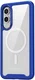 Samsung Galaxy S25 Edge Hoesje Full Protect 360° Cover met MagSafe / Qi2 Blauw afbeelding 8