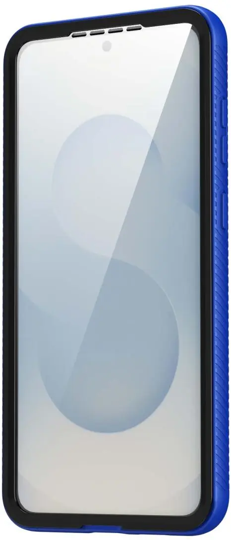 Samsung Galaxy S25 Edge Hoesje Full Protect 360° Cover met MagSafe / Qi2 Blauw afbeelding 9