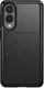 Samsung Galaxy S25 Edge Hoesje met Slider Kaarthouder Back Cover Zwart afbeelding 5