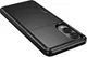 Samsung Galaxy S25 Edge Hoesje met Slider Kaarthouder Back Cover Zwart afbeelding 9