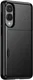 Samsung Galaxy S25 Edge Hoesje met Slider Kaarthouder Back Cover Zwart afbeelding 11