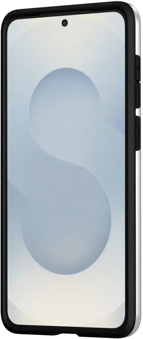 Samsung Galaxy S25 Edge Hoesje met Slider Kaarthouder Back Cover Grijs afbeelding 7