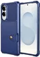 Samsung Galaxy S25 Edge TPU Back Cover met Kunstleren Wallet Blauw afbeelding 2
