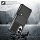 Samsung Galaxy S25 Edge TPU Back Cover met Kunstleren Wallet Zwart afbeelding 4