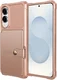 Samsung Galaxy S25 Edge Hoesje 3-in-1 Pasjes Portemonnee Back Cover Roze afbeelding 8