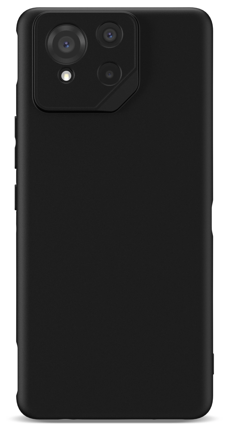 Asus ROG Phone 9 / 9 Pro Hoesje Dun TPU Back Cover Matte Zwart afbeelding 2
