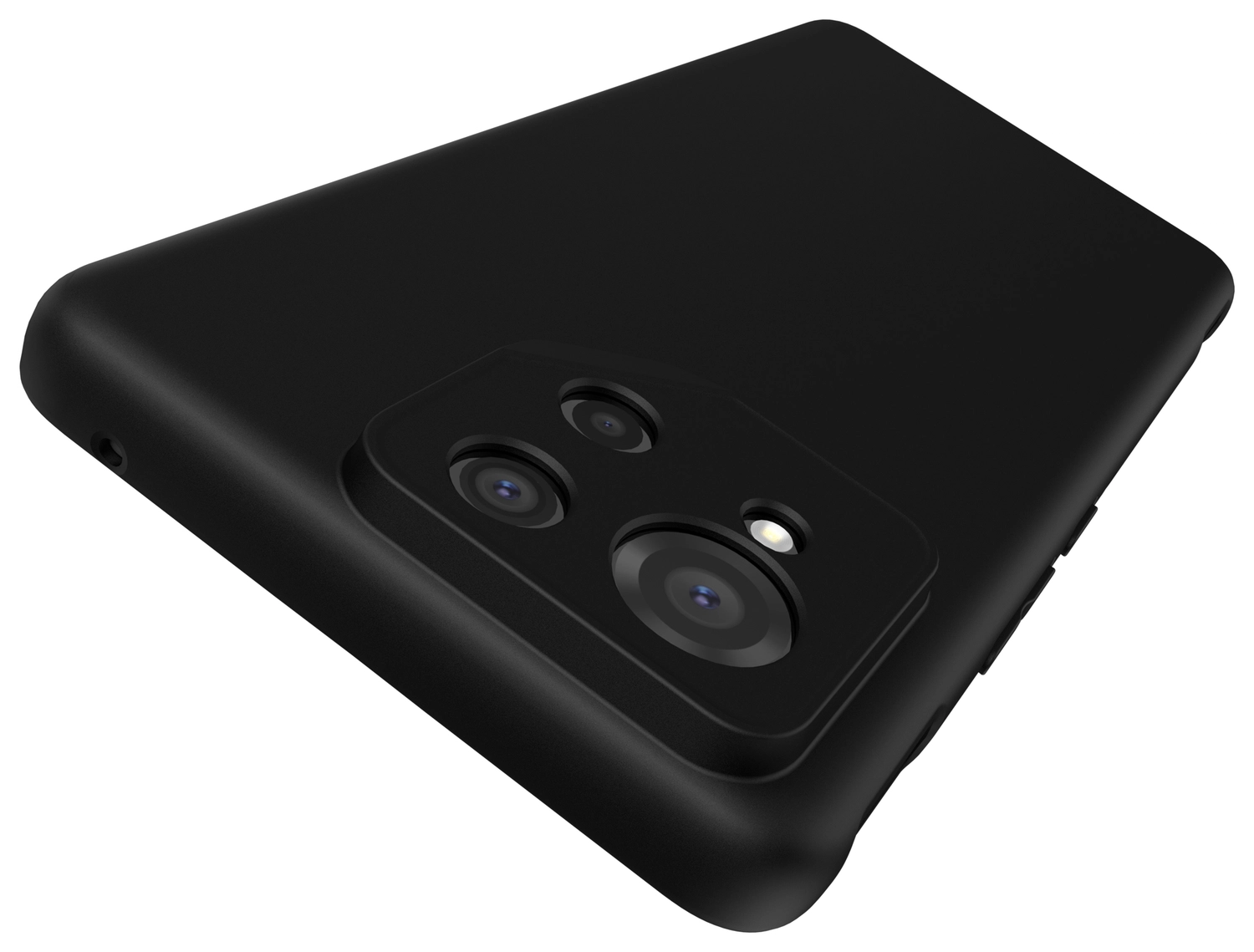 Asus ROG Phone 9 / 9 Pro Hoesje Dun TPU Back Cover Matte Zwart afbeelding 4