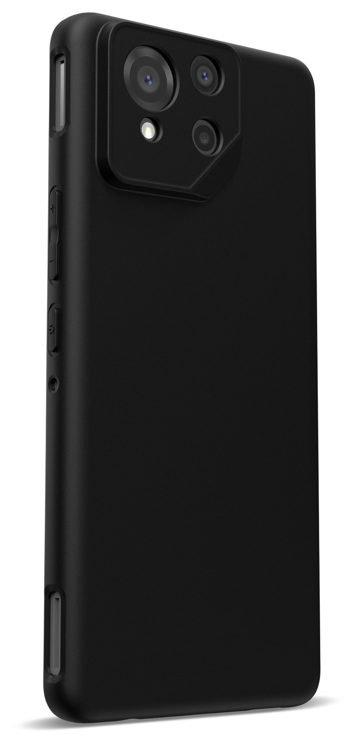 Asus ROG Phone 9 / 9 Pro Hoesje Dun TPU Back Cover Matte Zwart afbeelding 6