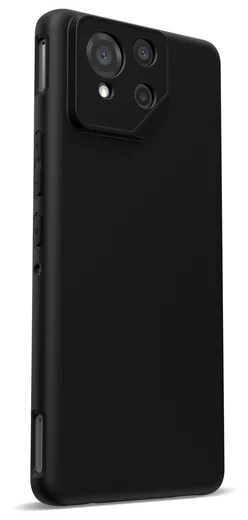 Asus ROG Phone 9 / 9 Pro Hoesje Dun TPU Back Cover Matte Zwart afbeelding 6
