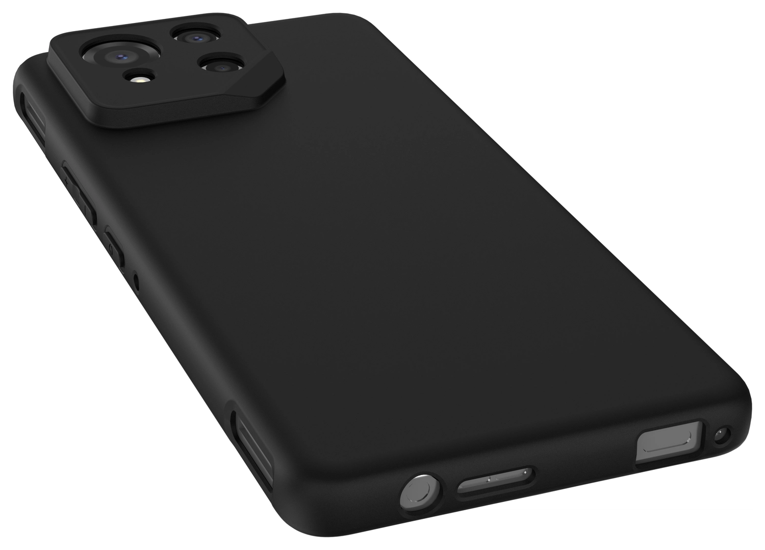 Asus ROG Phone 9 / 9 Pro Hoesje Dun TPU Back Cover Matte Zwart afbeelding 7