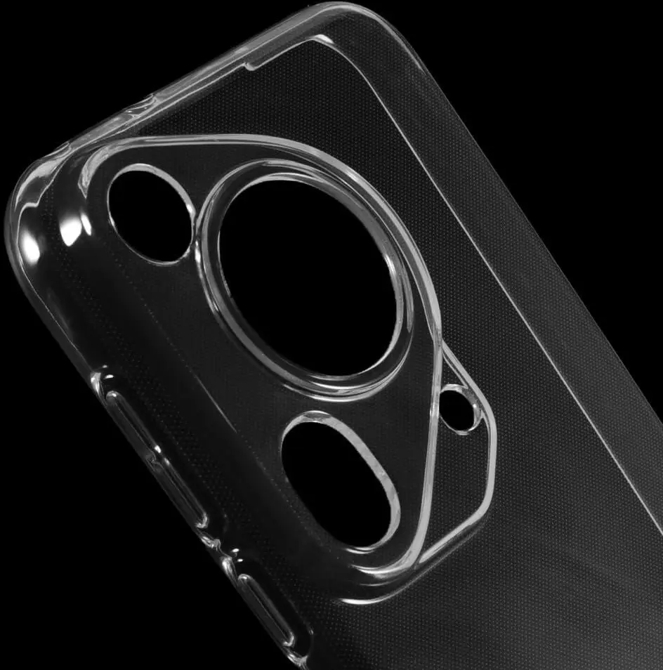 Huawei Pura 70 Ultra Hoesje Dun TPU Back Cover Transparant afbeelding 5